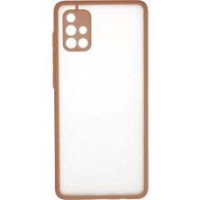 Sora Home Newface Samsung Galaxy A71 Kılıf Montreal Silikon Kapak - Pembe