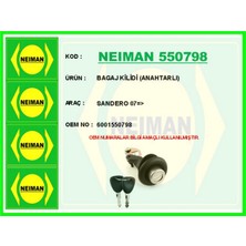Bescher Csmtex Bagaj Kilidi Anahtarli Sandero 07 -