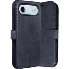 Sora Home Newface Apple iPhone 17 Air Trend S Plus Kapaklı Kılıf - Lacivert