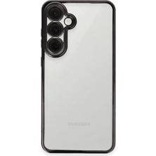 Sora Home Newface Samsung Galaxy S24 Fe Kılıf Razer Lensli Silikon - Siyah