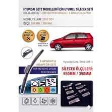 AutoBase Hyundai Getz Ön Cam Silecek Takımı 2002-2011