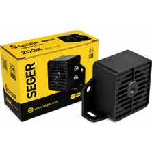 Seger 9V-48V Geri Vites Kornası Ikaz Alarmı Universal Kamyon Tır Forklift Iş Makinesi