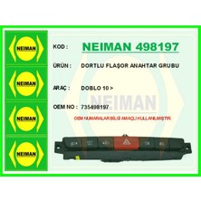 Bescher Glblseme Dortlu Flaşor Anahtar Grubu Doblo 10 -