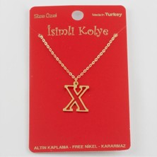 Zero Land Shopilke Prinç Harfli Kolye-X