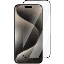Erdo Ticaret iPhone 16 Pro Max Bilvis 3x Ar Hd Cam Ekran Koruyucu - Siyah