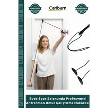 Carlburn #evdespor Spor Fitness Ekipmanı Evde Spor Salonunda Profesyonel Antrenman Omuz Çalıştırma Makarası
