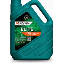 Xenol 5W-30 Tam Sentetik Benzinli Dizel Motor Yağı 4 Litre Elite Multi C3 La Sn/cf