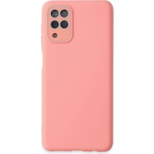 Erdo Ticaret Galaxy A22 Kılıf Lansman Glass Kapak - Pembe