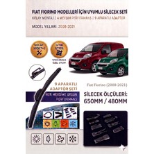 AutoBase Fiat Fiorino Ön Cam Silecek Takımı 2008-2021