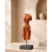 Yaratıcı Sanatlar Atölyesi Antika Görünüm Zen Vücut Heykeli Buddha Zen Ev Dekoru Büstleri Büyük Boy Heykel 30 cm