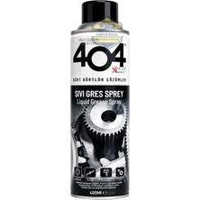 404 Sıvı Gres Yağlama Spreyi 400 ml Çok Amaçlı Koruyucu Sprey