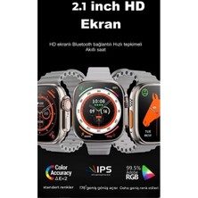 Colezium Joko Ultra 8 2.1 Inç IPS Ekran Konuşma ve Nfc Özellikli Akıllı Saat - Gümüş