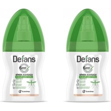 Defans 2'li Protect 6 Saat Etkili Bitki Özlü Sinek Sivrisinek Karasinek Kene Kovucu Vücut Losyonu 100 ml