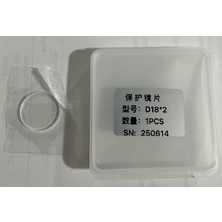 Blue Dijital D18X2 Lazer Koruma Lensi Optik Lens Lazer Kesim/kaynak Başlığı Için