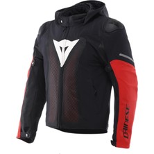 Dainese Super Sprint Air Tex Mont Siyah Beyaz Kırmızı