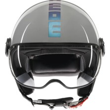 Momo Desing Momodesign Fgtr Evo Kask Flip Blue Fucsia