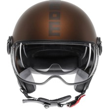 Momo Desing Momodesign Fgtr Evo Kask Mono Matt Espresso Black
