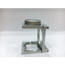 sbodurhome 20 mm Büyüteç Lup Dokumacı Büyüteci Full Çelik Katlanabilir TH9007A