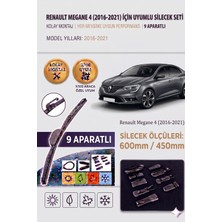 AutoBase Renault Megane 4 Ön Cam Silecek Takımı 2016-2021