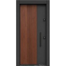 HOMECONOM C7700 Çelik Kapı - Laminox - Sol Yön
