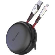 Colezium DC16 Micro USB Kablo 1m 2.4A - Siyah