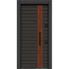 HOMECONOM C7800 Çelik Kapı - Laminox - Sol Yön