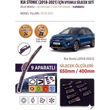 AutoBase Kia Stonic Ön Cam Silecek Takımı 2018-2021