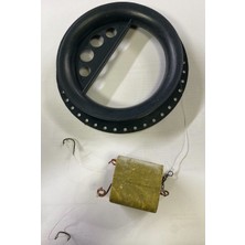 Powerex Küspeli Kasnaklı T Aparatlı 2 Iğneli Sazan El Oltası Takımı