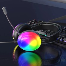 Lenovo Thinkplus G30B Siyah Rgb Oyuncu Kulaklığı,gaming,7.1 Surround,ışıklı,kulak Üstü Kulaklık