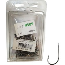 İğnesan Iğnesan 0505 Serisi Black Nikel Olta Iğnesi 100LÜ Paket - No-1