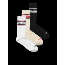 Jack & Jones 12285164 3'lü Erkek Çorap