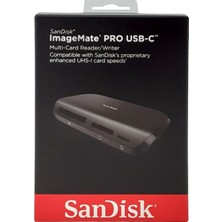 Imagemate Pro Usb-C Multi-Card Kart Okuyucu SDDR-A631-GNGNN, Siyah