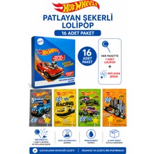 Emrah Gültekin Patlayan Şekerli Lolipop 16’lı Paket – Araba Temalı Şeker Seti – Boya ve Koruyucu Içermez