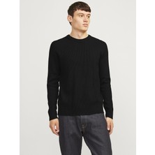 Jack & Jones Rundhals ile Strickpullover Rundhals ile Einfarbig Strickpullover