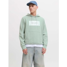 Jack & Jones Hayato Erkek Yeşil Hoodie