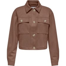 Only 15362889 Onlbelıcıa Faux Suede Jacket Otw