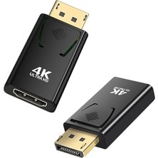 4K 30Hz Displayport To HDMI Çevirici Dönüştürücü Adaptör