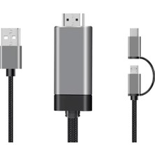 sbodurhome Skygo ZR775 LD36 3 In 1 USB To Hdtv Cable Görüntü Aktarıcı