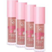 Plumped Lips Lipgloss No: 207 - Dolgunlaştırıcı Etkili ve Nemlendirici Parlatıcı (4 Paketi)