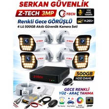 Ztech 4 Lü Kamera Seti Full+Full