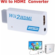 Wii Uyumlu HDMI Hd Tv Adaptörü, USB Type C Bağlantı, 5X5X5 cm Dönüştürücü Kablo