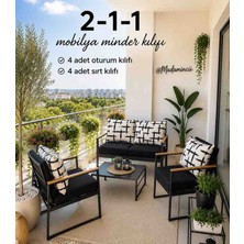 Madaminci Butik Bahçe Balkon Minder Kılıfı