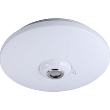 Alan Aydınlatma Beyaz 34*9 cm 24 Watt Bluetooth Hoparlörlü Tavan Aydınlatma (AL-BL301) Tornavida Hediyeli