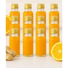 12 Adet Şeffaf Cam Şişesi Sızdırmaz Metal Kapaklı Kolonya Koku Süs Çok Amaçlı Şişe 30ML