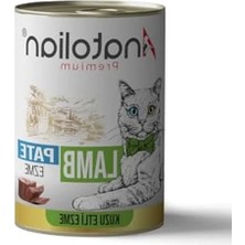 Die Grup Anatolian Premium Adult Lamb Pate Kuzulu Yetişkin Ezme Kedi Konservesi 400 gr x 12 Adet