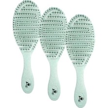 Pro Vegan Açma/tarama Saç Fırçası Mint Yeşili (3 Paketi)