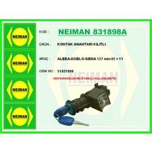 Bescher Gldisptm Kontak Anahtari Kilitli Albea-Doblo-Siena 137 mm 02 - 11