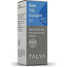 Ozon Yağı 50 ml - Ozonlanmış Zeytinyağı - Soğuk Sıkım - Sivilce ve Akne Karşıtı - Cilt Nemlendirici - Sağlıklı ve Parlak Cilt Görünümü