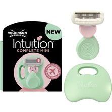Sword Intuition Mini Kadın Tıraş Makinesi, Seyahat Kılıflı, Bikini Bölgesi, Koltuk Altı, Diz ve Ayak Bileği Gibi Zor Ulaşılan Bölgeler Için, Kadife Yumuşaklığında Bir Tıraş Için