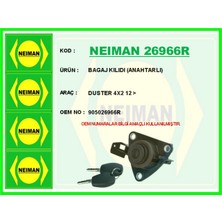 Bescher Gldisptm Bagaj Kilidi Anahtarli Duster 4x2 12 -